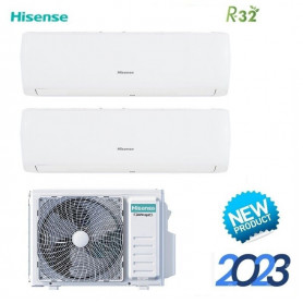 HISENSE IQPLUS 12+12 - CLIMATIZZATORE 2 UNITA' 12000 BTU