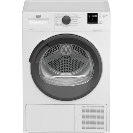 BEKO DRXS823A - ASCIUGATRICE SLIM POMPA DI CALORE 8KG