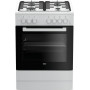 BEKO FSE62110DW - CUCINA A GAS 4 FUOCHI BIANCA