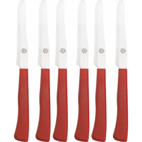 SET COLTELLI 6 PEZZI ROSSO