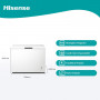 HISENSE FC386D4AWLYE - CONGELATORE A POZZO 297 LT