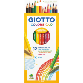 GIOTTO - PASTELLI 12 COLORI