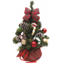 ALBERO DI NATALE CON DECORI 60CM