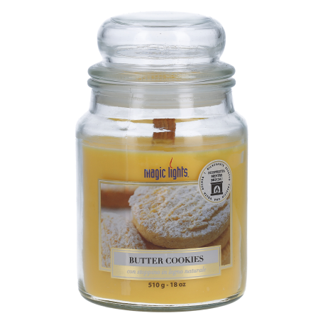 CANDELA GIARA VANIGLIA BUTTER COOKIES 510GR