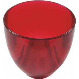 BICCHIERE ACQUA PLASTICA ROSSO