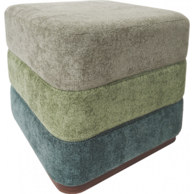 MD CASA - POUF OTTOMAN VERDE