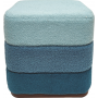 MD CASA - POUF OTTOMAN BLU