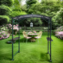 FORESTA CAR1713AC - TETTOIA BBQ IN ACCIAIO