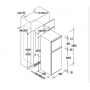 CANDY CELDP2450 - FRIGORIFERO INCASSO DOPPIA PORTA