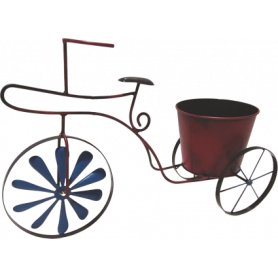 PORTAVASO BICICLETTA IN FERRO