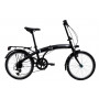 DENVER - BICICLETTA PIEGHEVOLE 20'' NERO