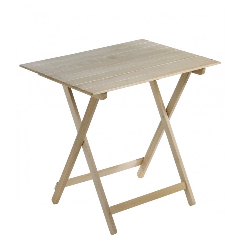 Tavolo pieghevole in legno