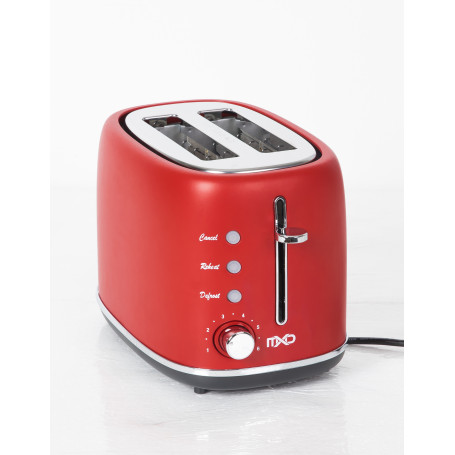 MXD - TOSTAPANE VINTAGE 800W ROSSO