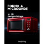 INNOLIVING INN-861- FORNO A MICROONDE 20L ROSSO