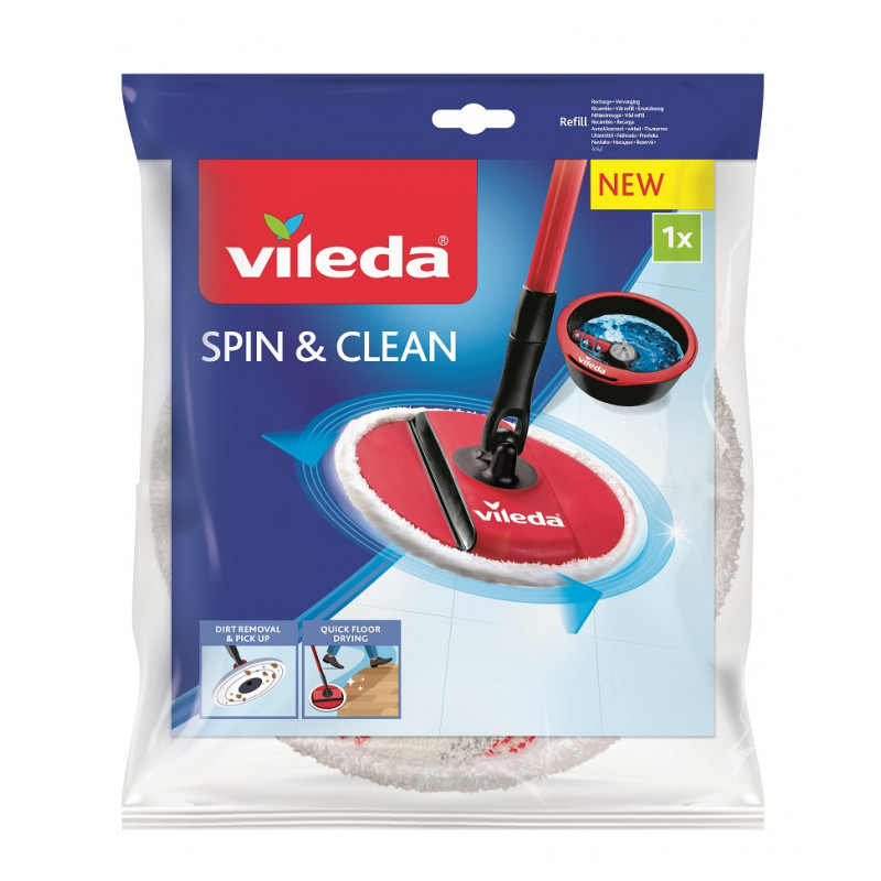 VILEDA RICAMBIO SPIN & CLEAN REFILL - MD WebStore